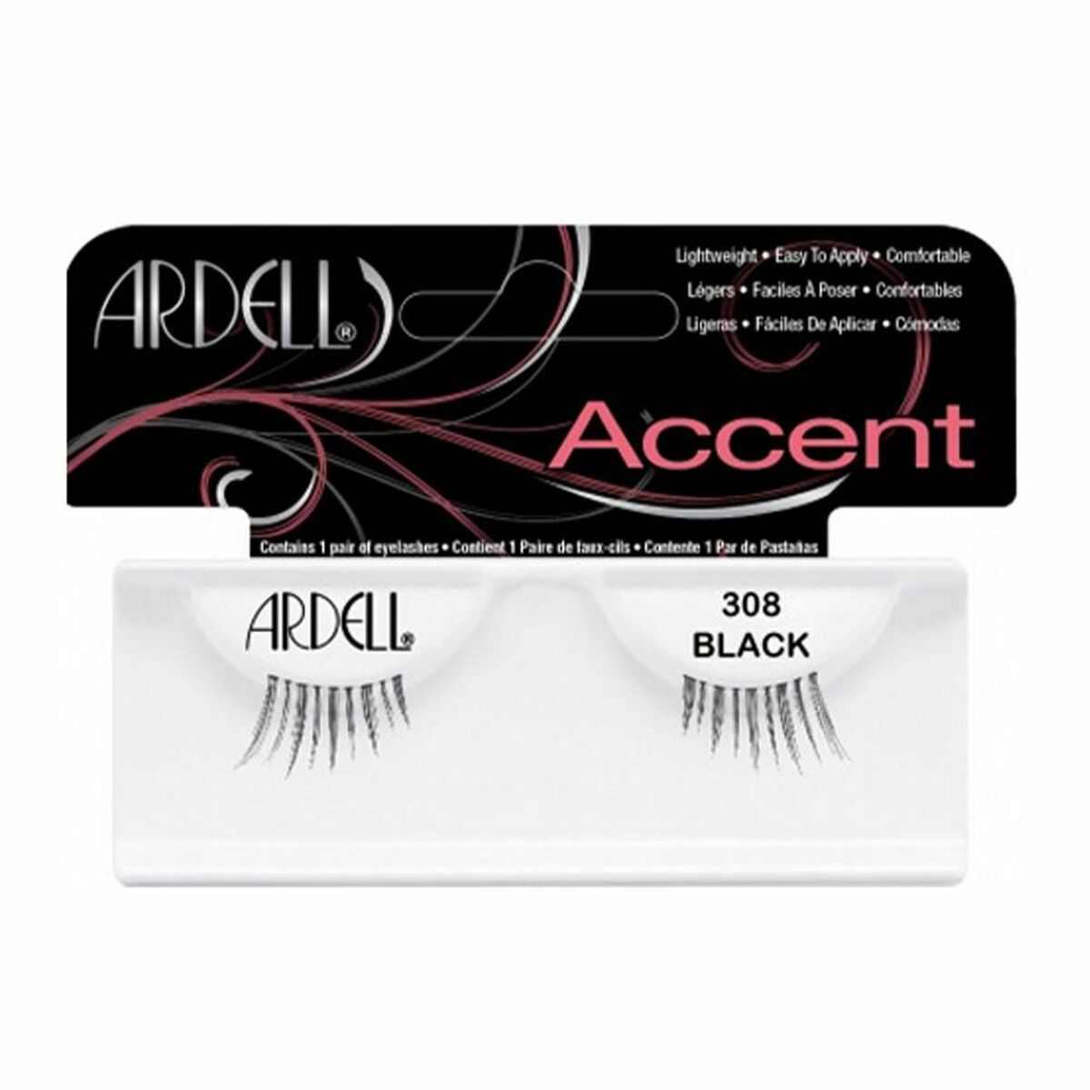 False Eyelashes Ardell 61308 Black (1 Unit)-0