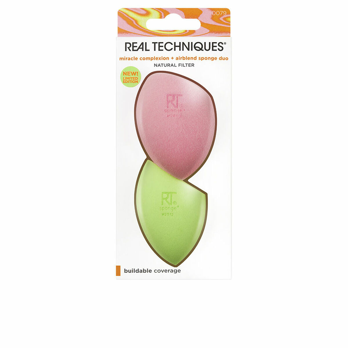 Make-up Sponge Real Techniques Miracle Complexion Airblend Limited edition (2 Units)-0