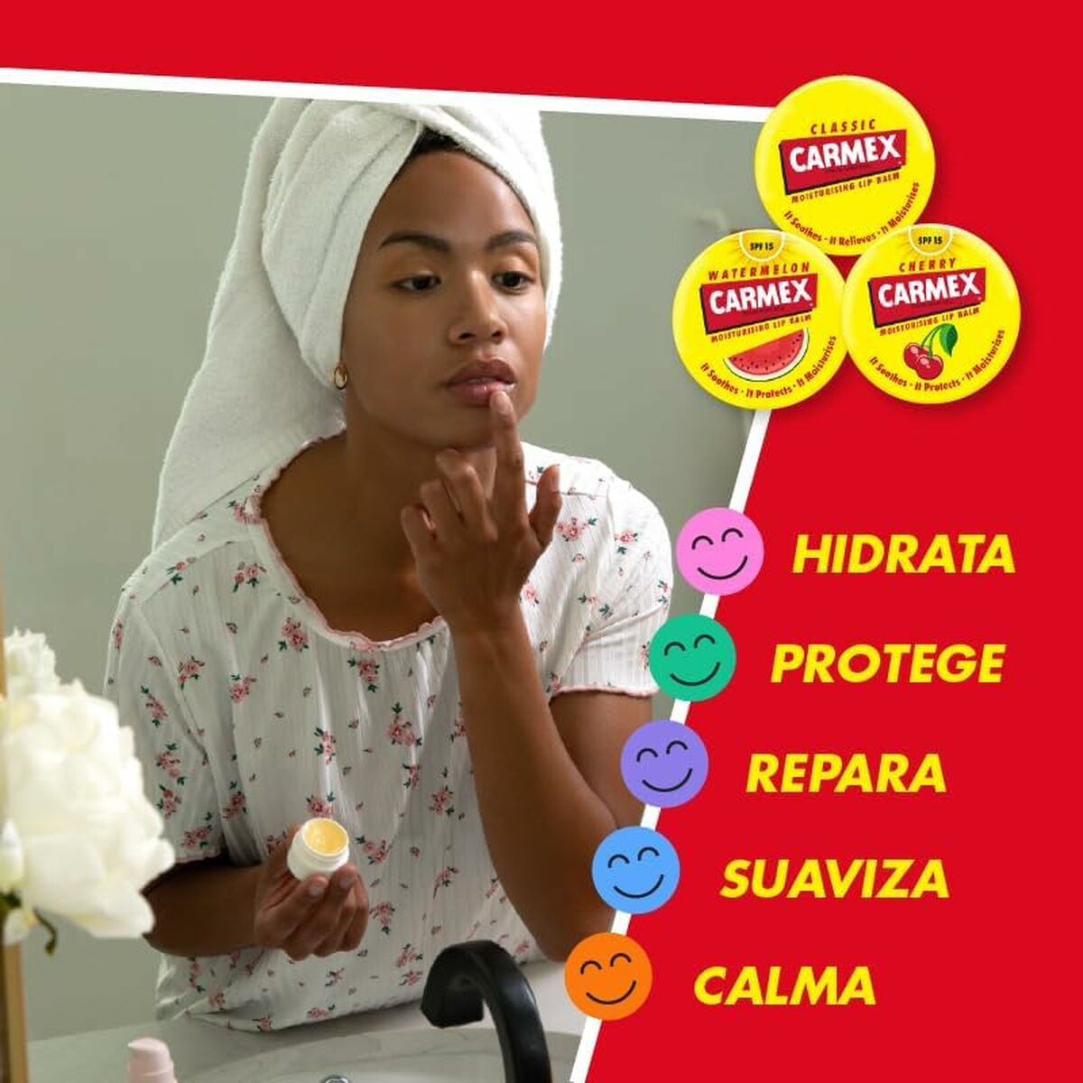 Lip Balm Carmex Yellow Spf 15-5