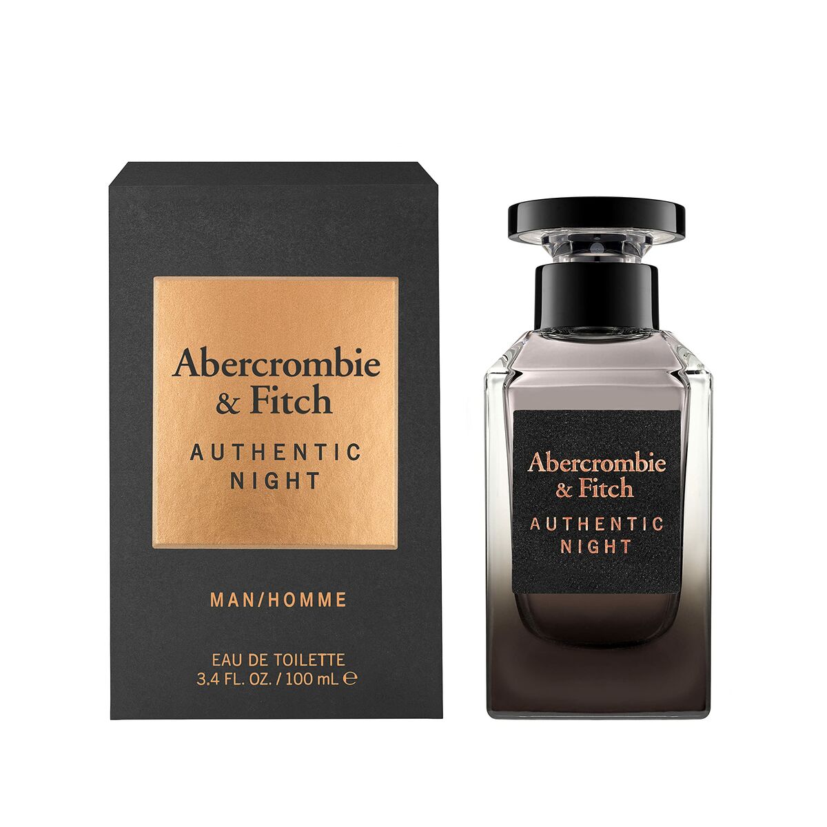 Men's Perfume EDT Abercrombie & Fitch Authentic Night Man EDT 100 ml-0