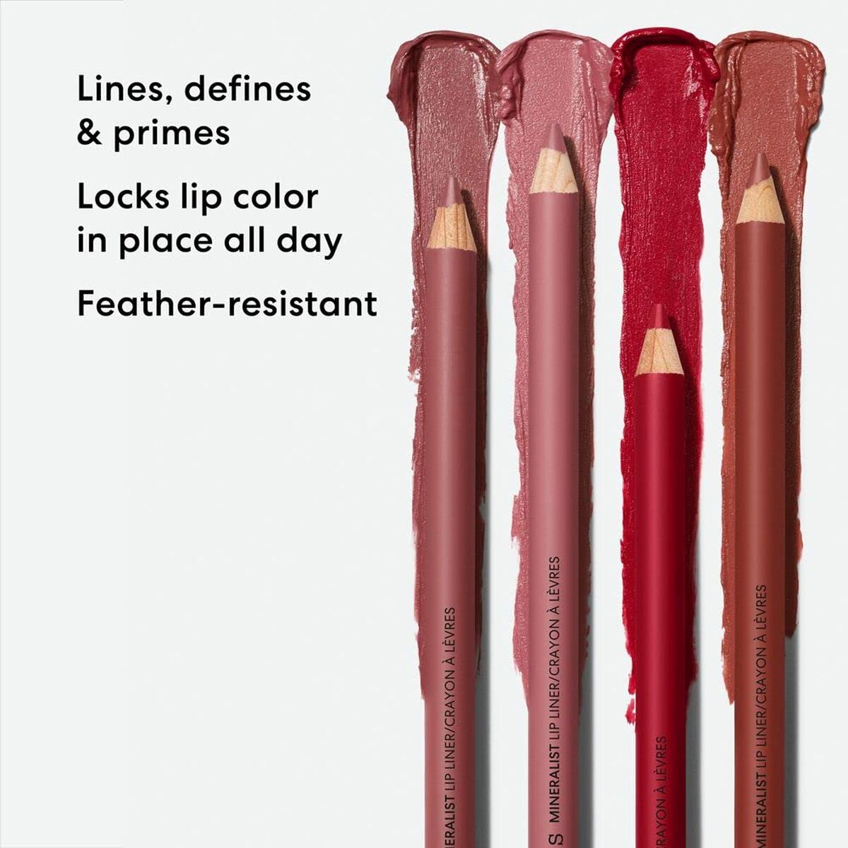 Barra de labios bareMinerals Mineralist Charming Pink 1,3 g-3