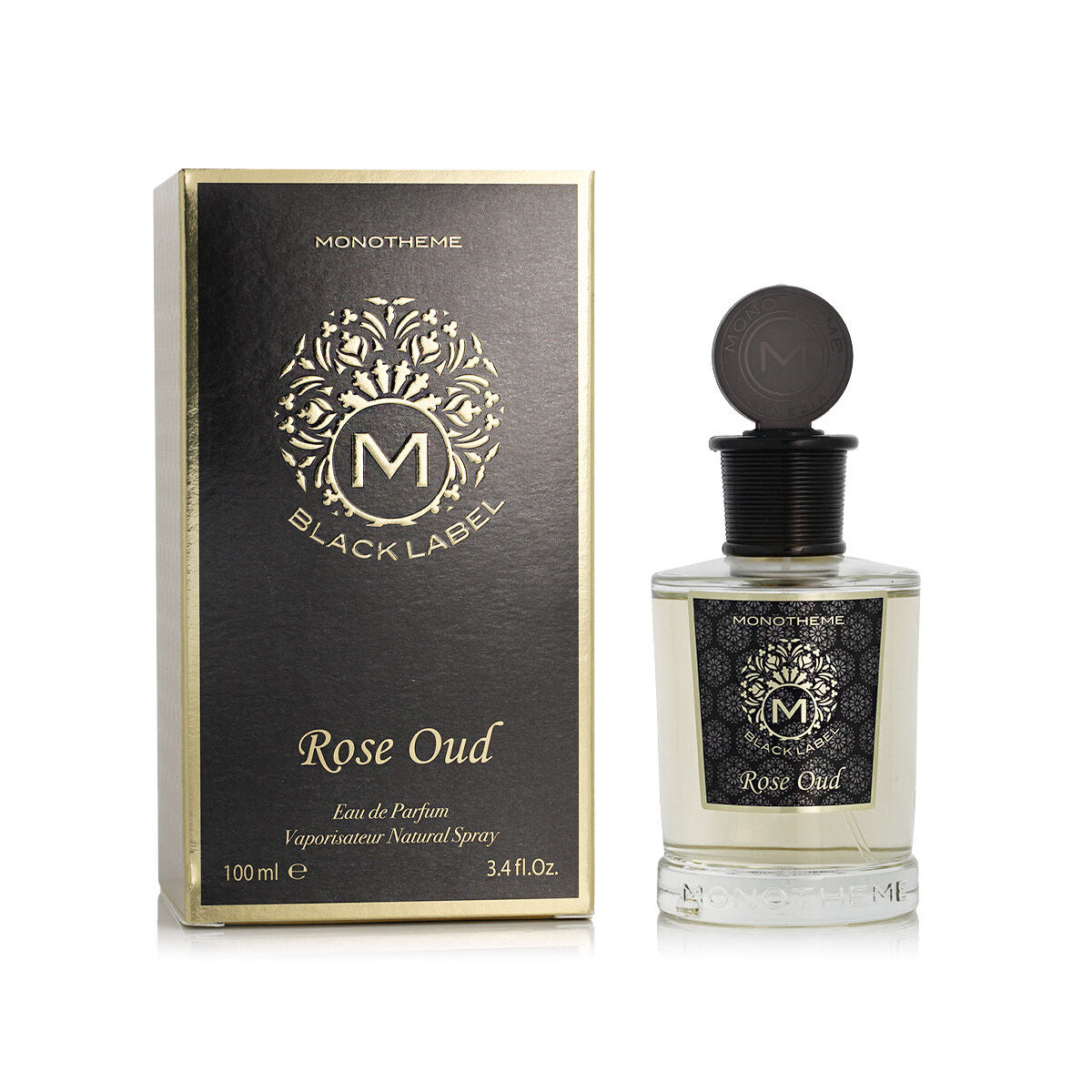 Women's Perfume Monotheme Venezia BLACK LABEL Rose Oud EDP 100 ml-0