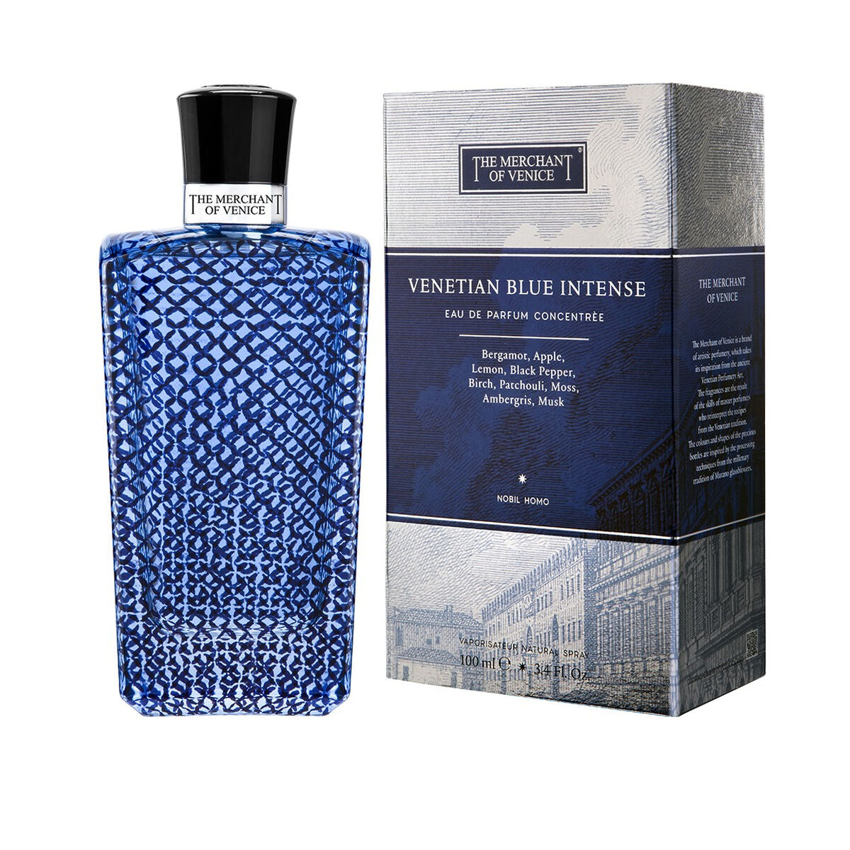 Perfume Hombre El Mercader de Venecia Venetian Blue Intense EDP EDP 100 ml-0