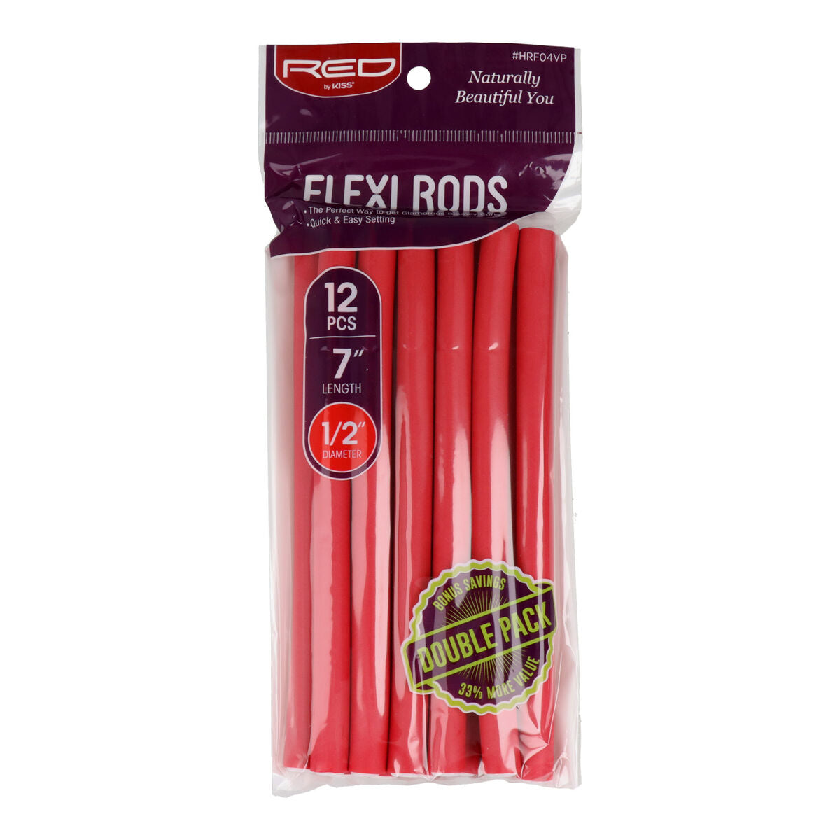 Bigodini Red Kiss Kiss Flexi 12 Pezzi-0