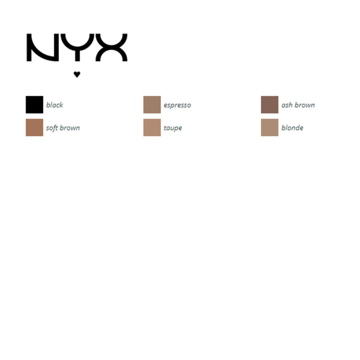 Eyebrow Make-up Precision NYX (0,13 g)-5