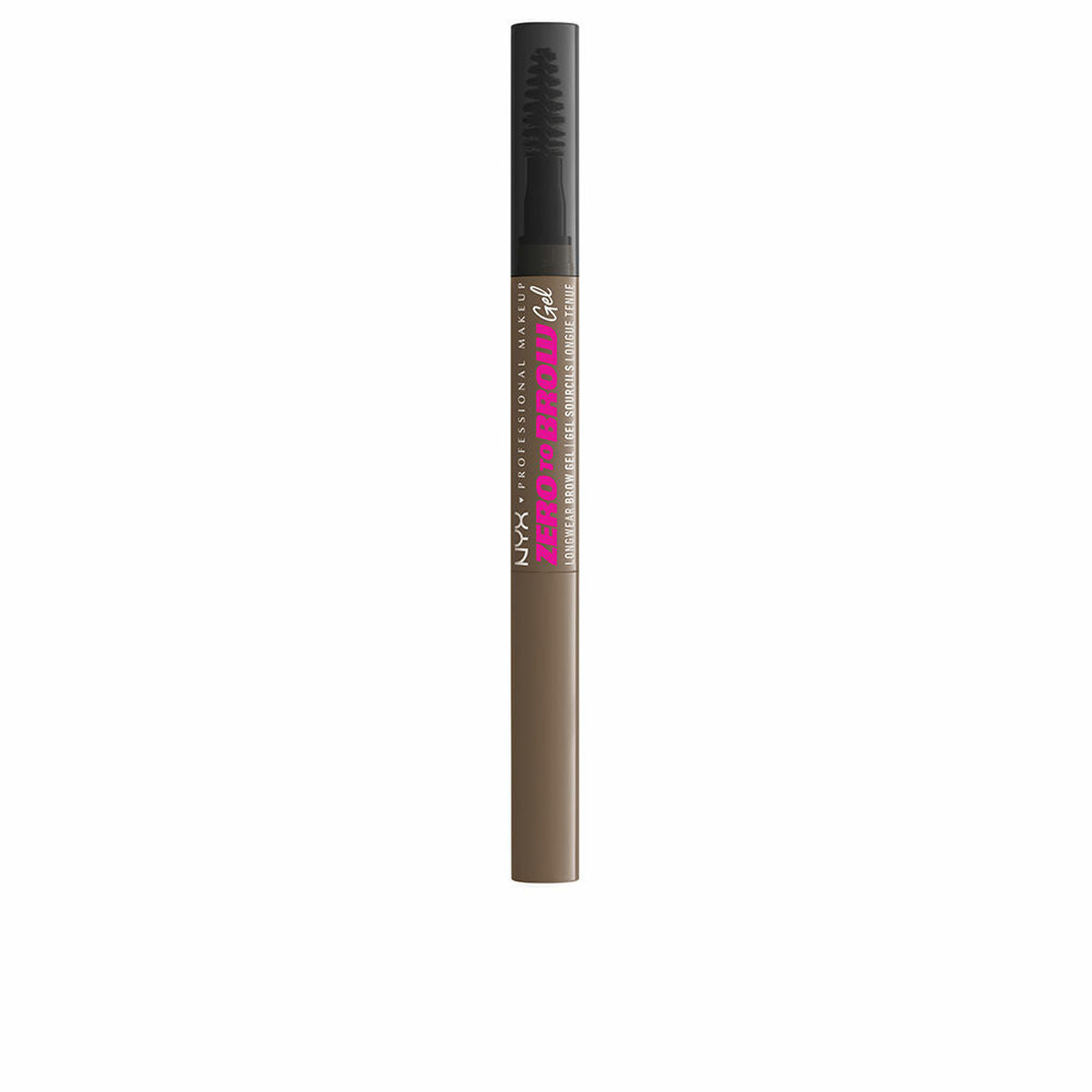 Eyebrow Volumising Gel NYX Zero To Brow Nº 02 Ash brown 2 ml-0