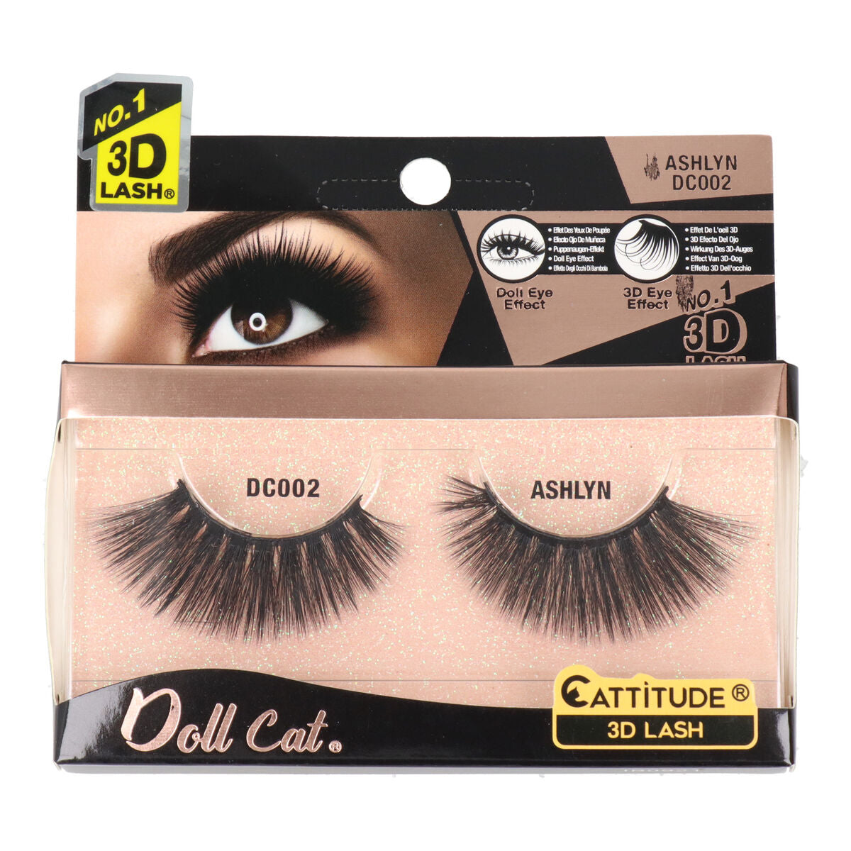 False Eyelashes Ebin New York Doll Cat Ashlyn-0