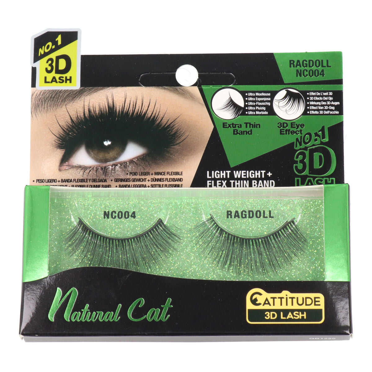 False Eyelashes Ebin New York Natural Cat Ragdoll-0