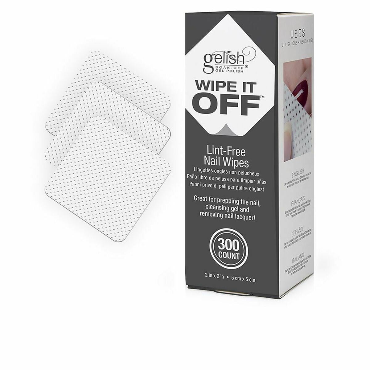 Nagellackentferner Morgan Taylor Wipe It Off Flusenfrei 300 Einheiten Nagellackentferner-0
