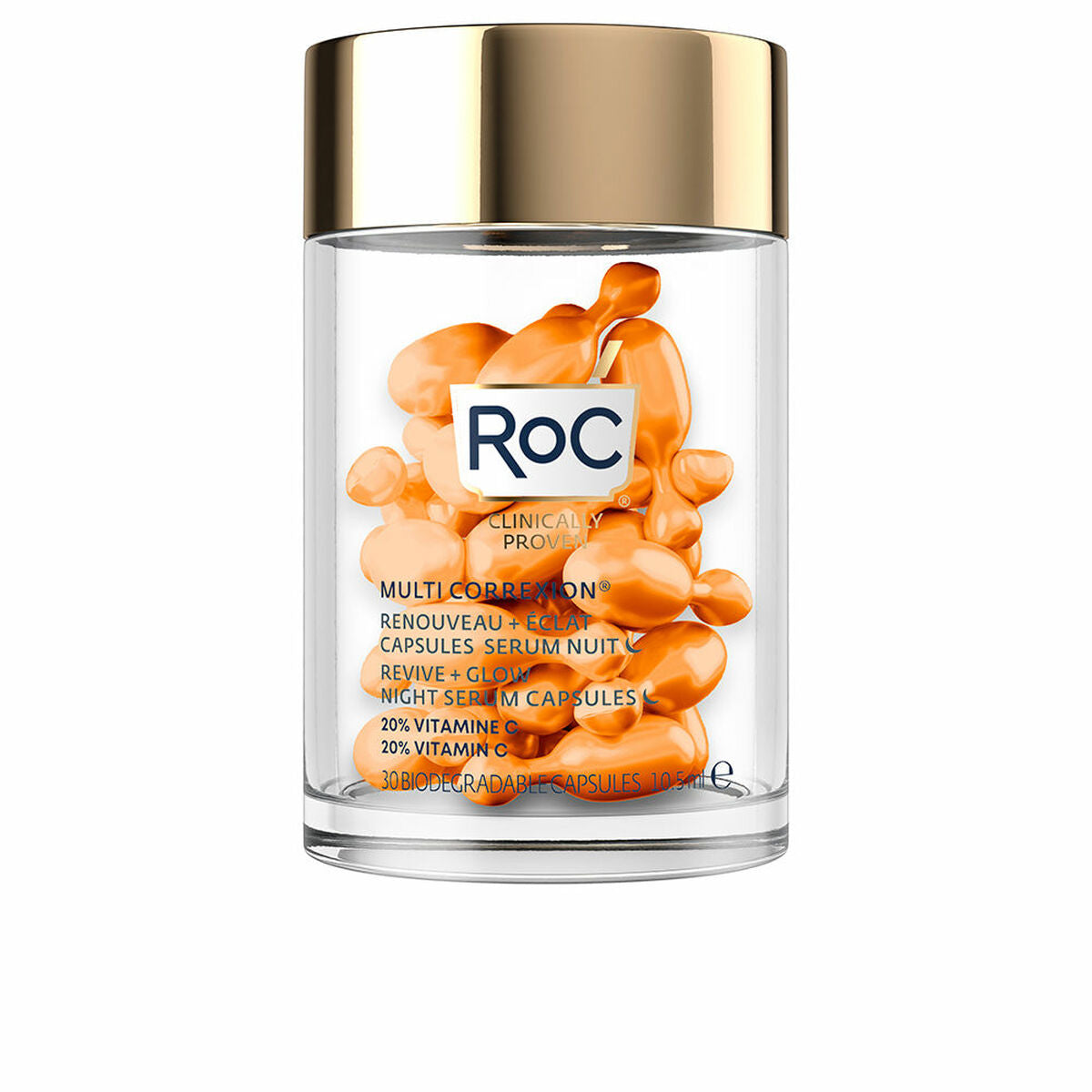 Siero viso Roc Multi Correxion Night 30 capsule-0