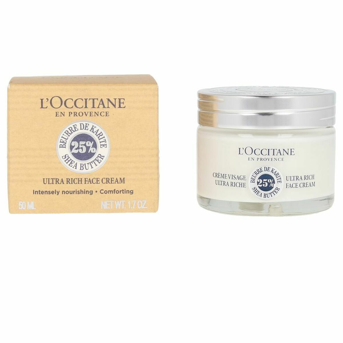 Aufbauende Creme L'Occitane En Provence 01CV050K18 50 ml Sheabutter-0