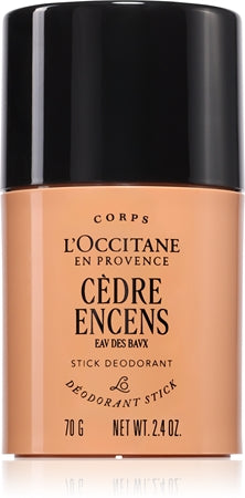 L'occitane Cédre Encens deodorante Stick 75 g