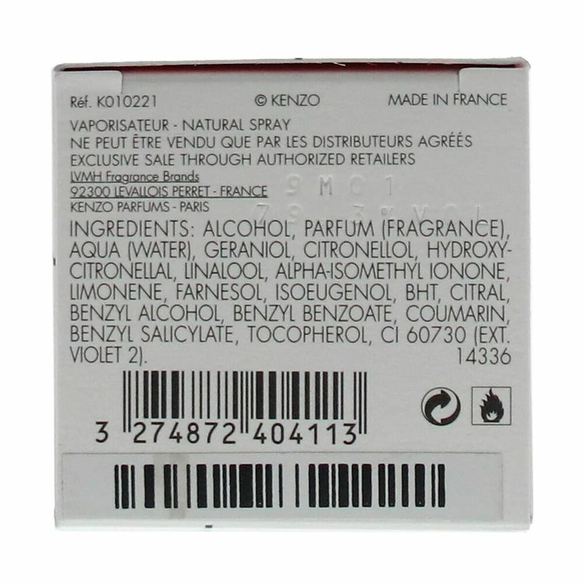 Profumo Donna Kenzo 120767 EDP 30 ml-1