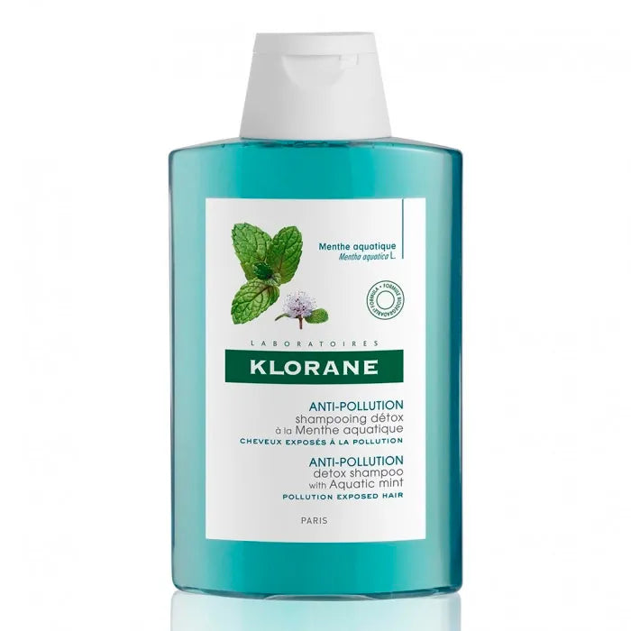 Klorane Aquatique Mint Detox shampoo 400 ml