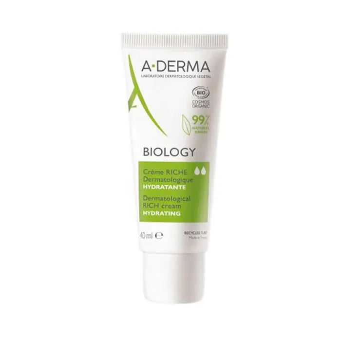 A-derma Biology crema Idratante Ricca 40 ml