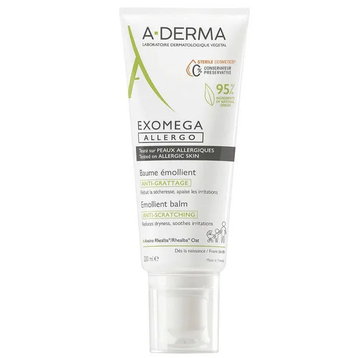 A-derma Exomega Allergo balsamo Emolliente 200 ml