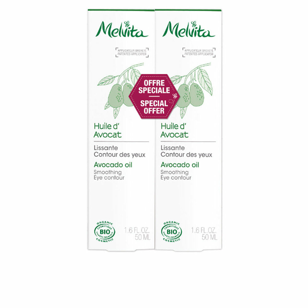 Gesichtsöl Huiles de Beaute Bio Melvita Avocadoöl (50 ml)-0