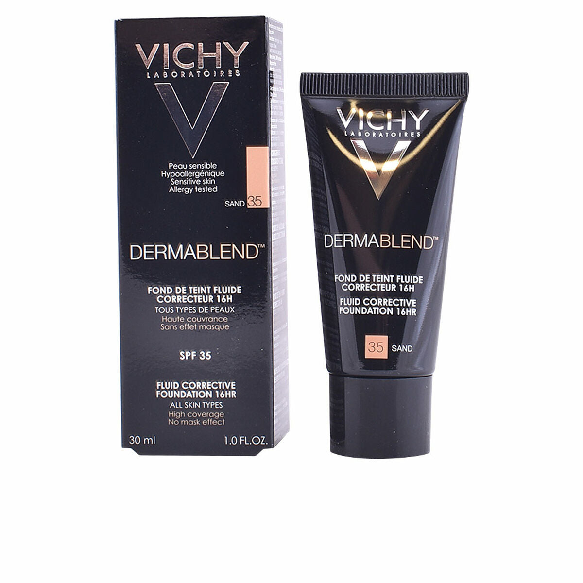 Fond de Teint Fluide Maquillage Dermablend Vichy Spf 35 30 ml-3