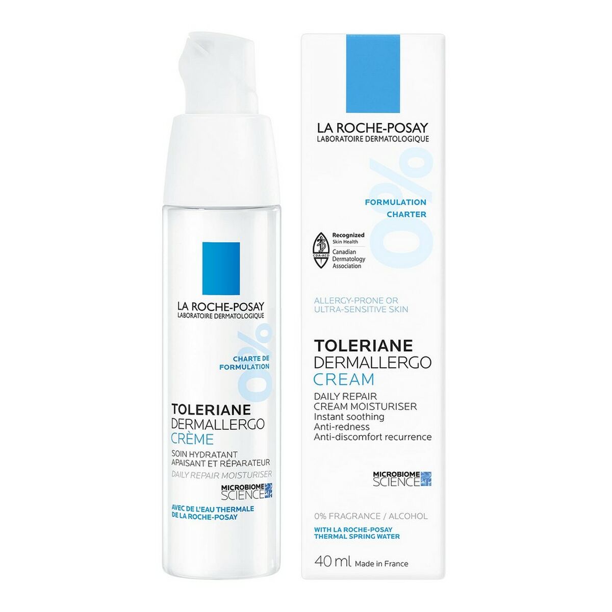 Crème hydratante visage La Roche Posay Toleriane Dermallergo Peaux allergiques 40 ml-0