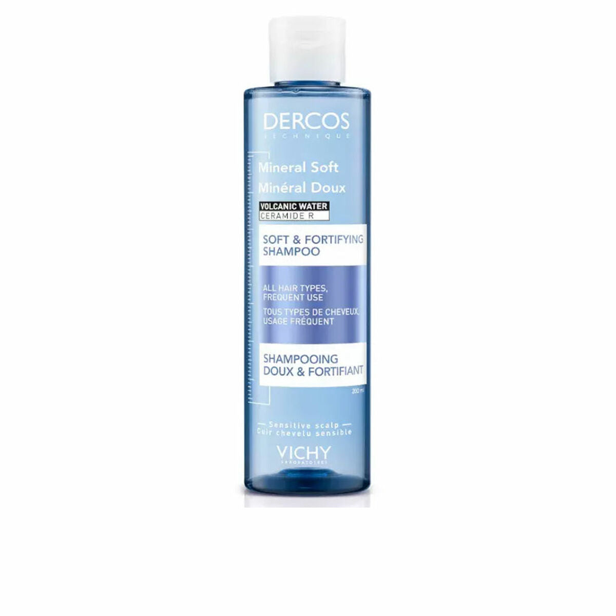 Stärkendes Shampoo Vichy Dercos 200 ml Täglicher Gebrauch-0