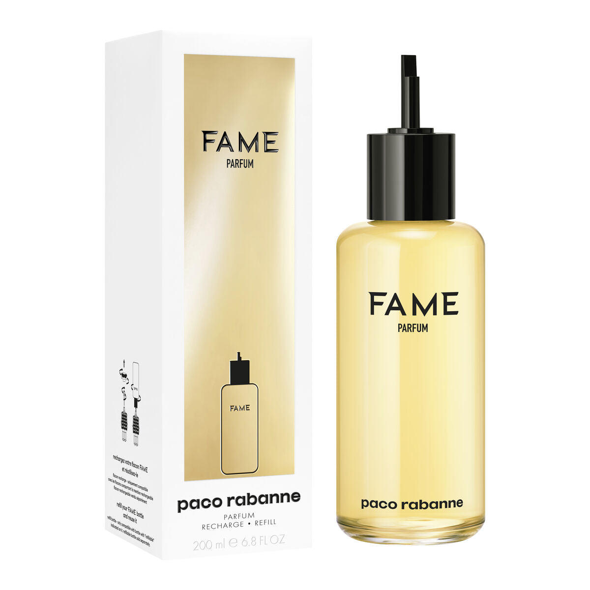 Parfum de dama Paco Rabanne Rezerva de parfum Fame 200 ml-0