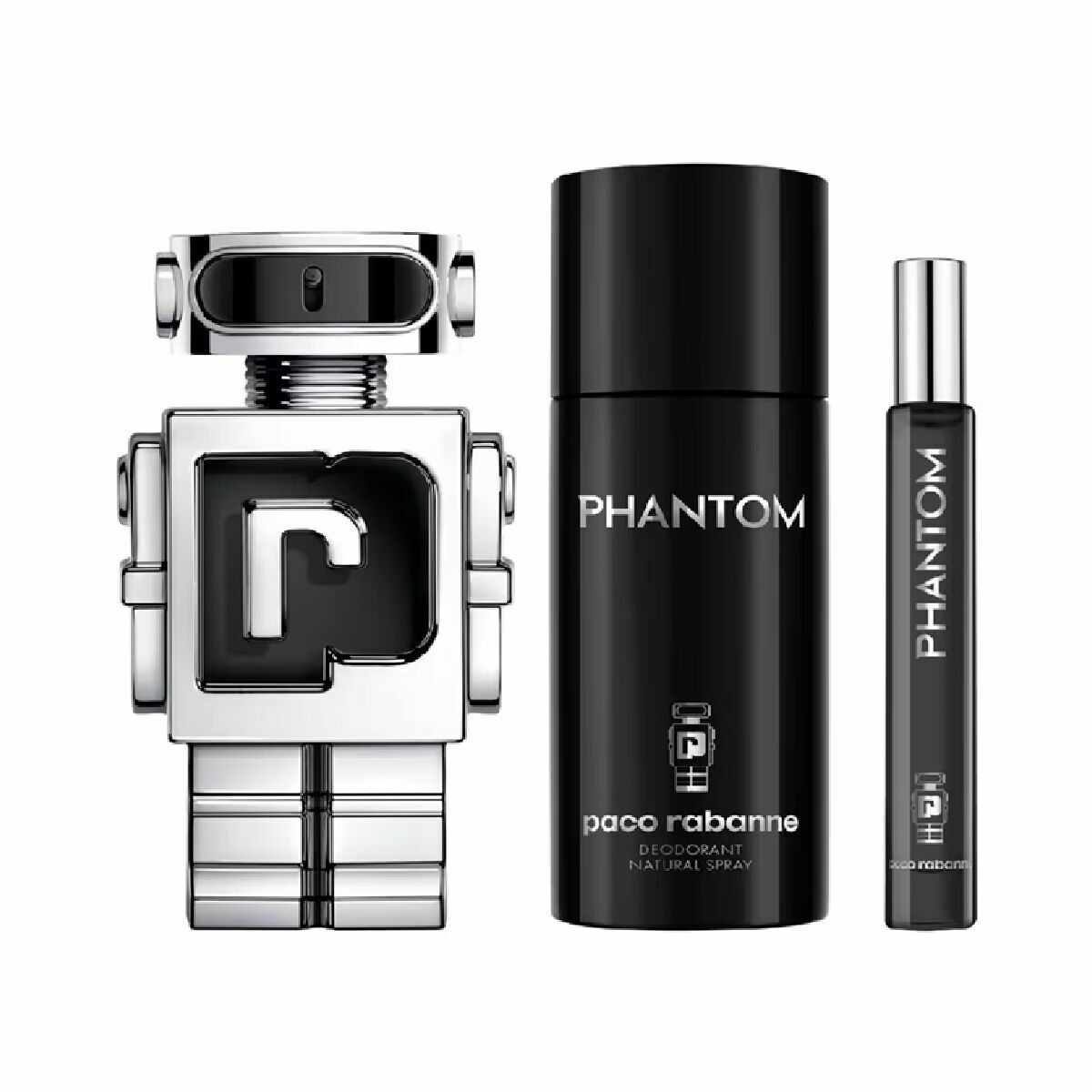 Set Parfum Barbati Paco Rabanne PHANTOM 3 Piese-0