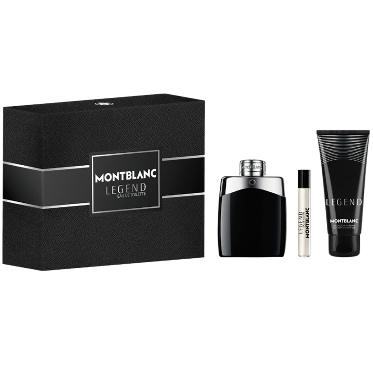 Set profumo da uomo Montblanc Legend 3 pezzi-0