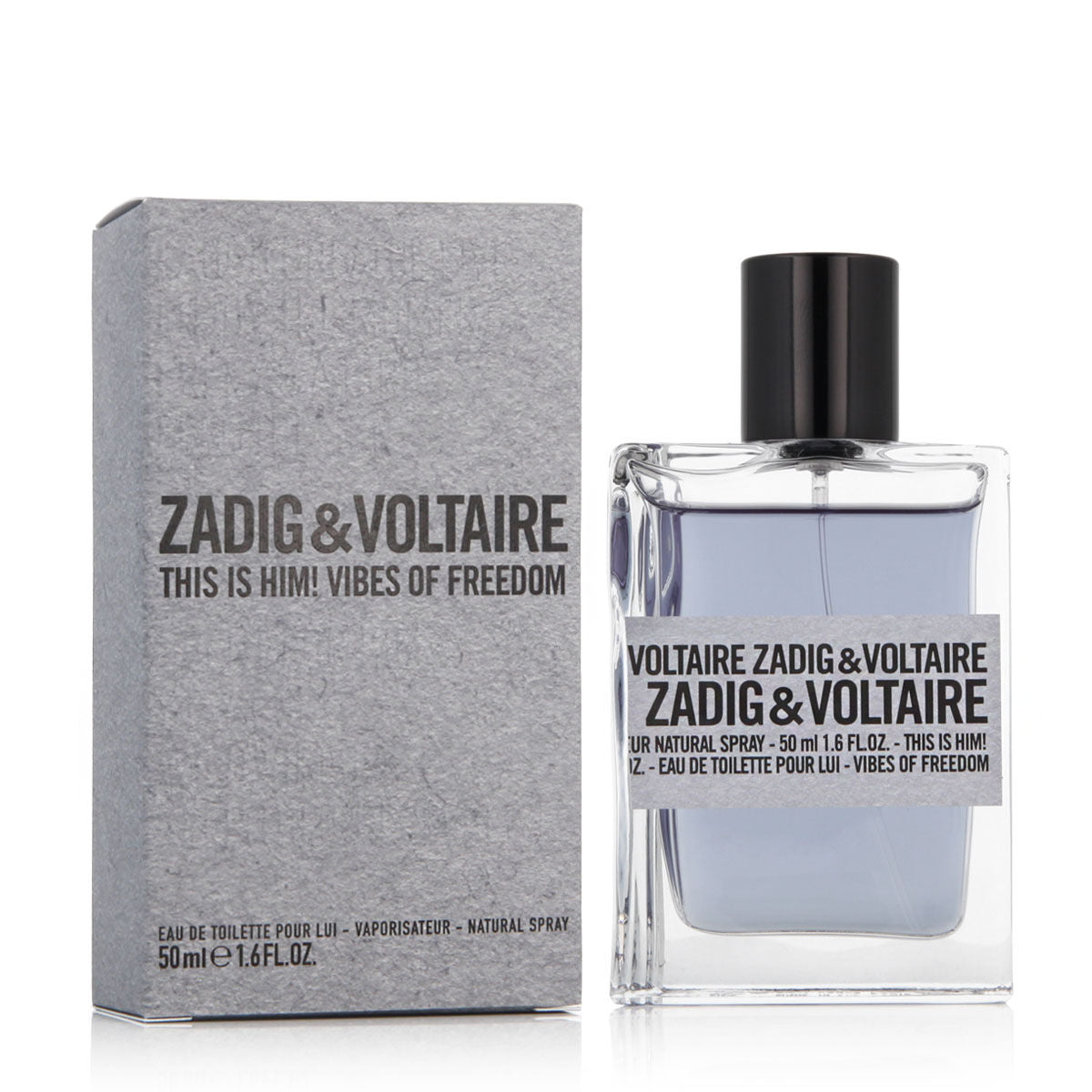 Profumo Uomo Zadig & Voltaire EDT Questo è Lui! Vibrazioni di Libertà 50 ml-0