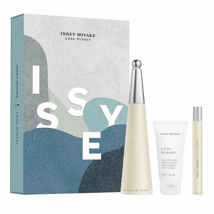 Issey Miyake L'Eau D'Issey eau de toilette spray 100 ml cofanetto 3 pz