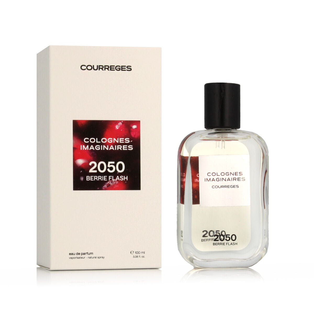 Profumo Unisex André Courrèges EDP Colonia Imaginaires 2050 Berrie Flash 100 ml-0