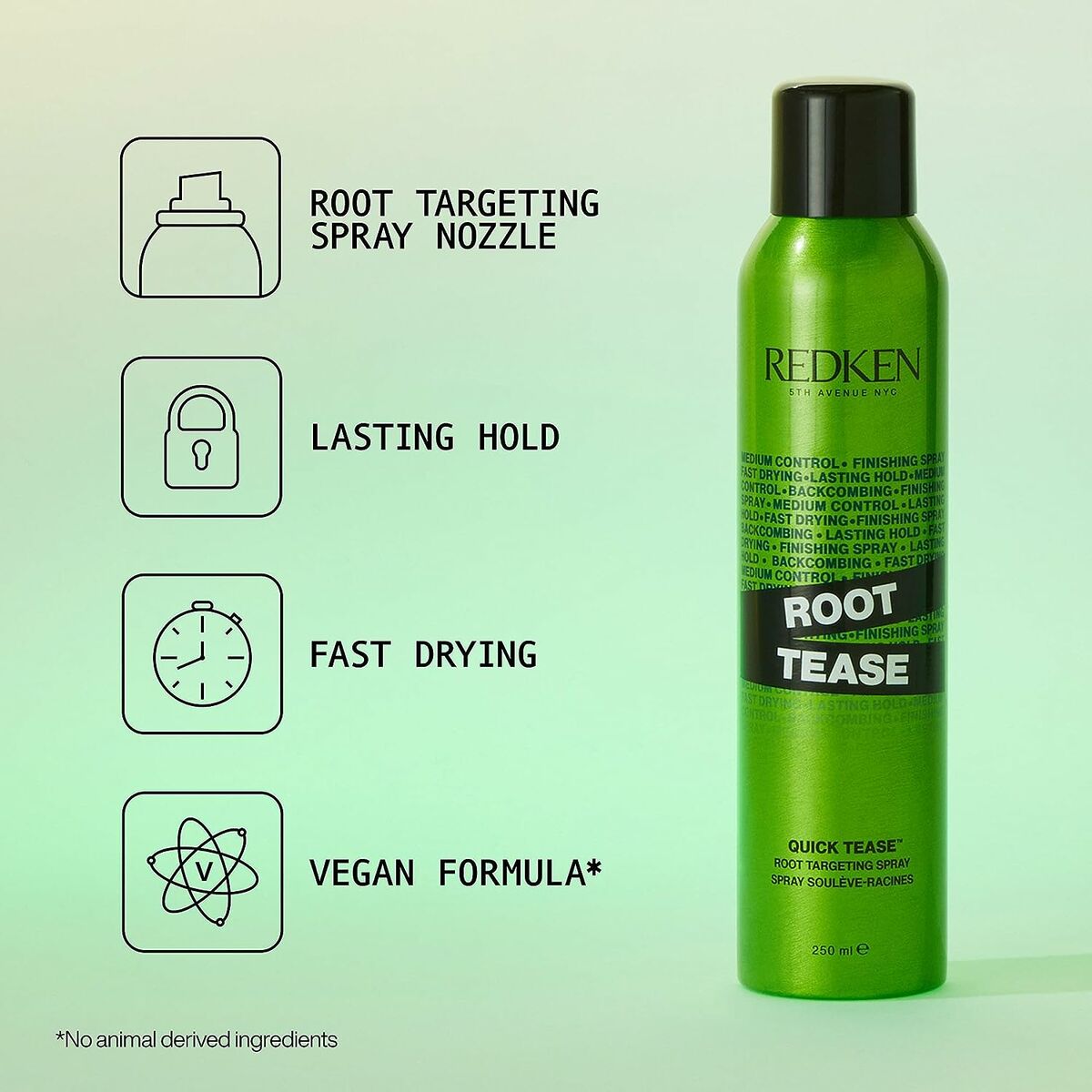 fixativ cu fixare normală Redken Root Tease 250 ml-4