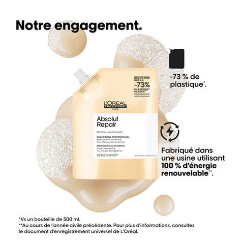 L'Oréal Professionnel Absolut Repair shampoo ricarica 500 ml - immagine 3