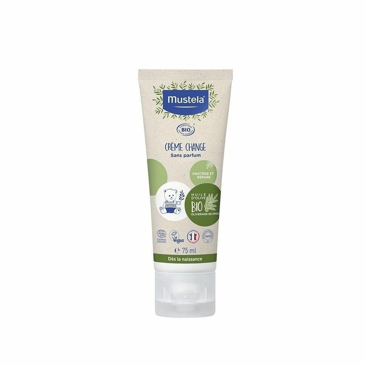 Repair Cream for Babies Bio Mustela Nappy 75 ml-0