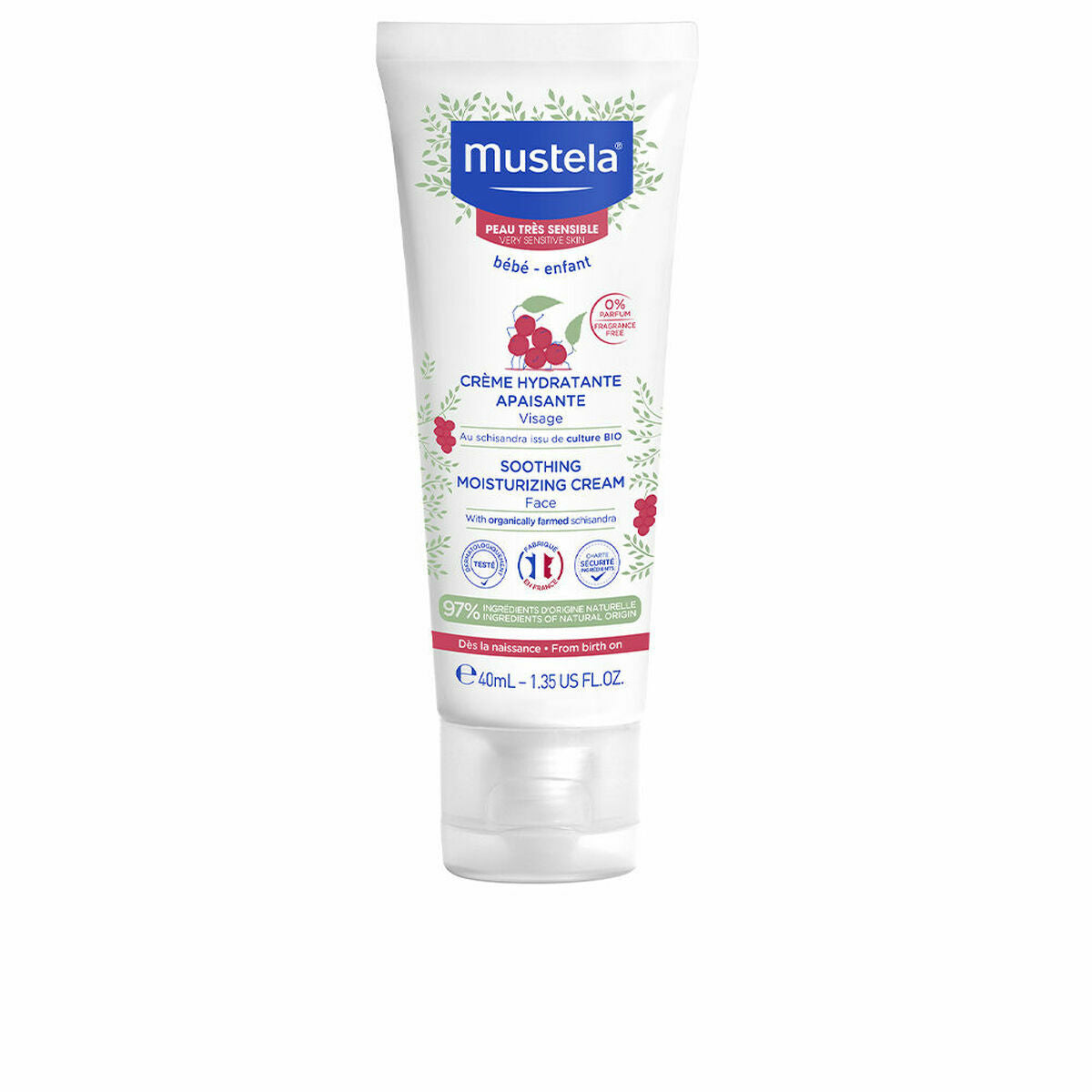 Crème Hydratante Visage Bébé Mustela 40 ml-0