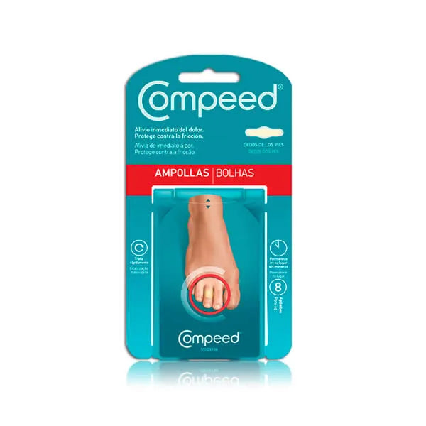 Compeed Cerotti Per Vesciche Dita Dei Piedi 8 unità