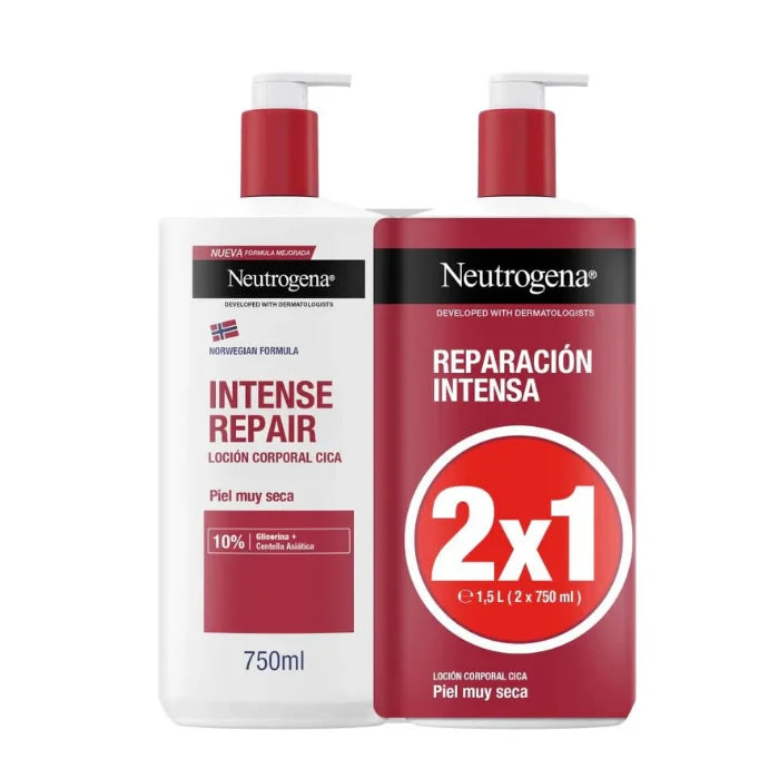 Neutrogena Intense Repair lozione 2x750 ml