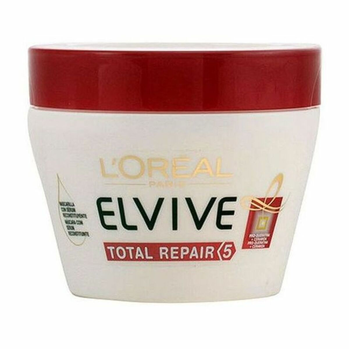 Restorative Hair Mask Total Repair L'Oreal Make Up Elvive 300 ml-0