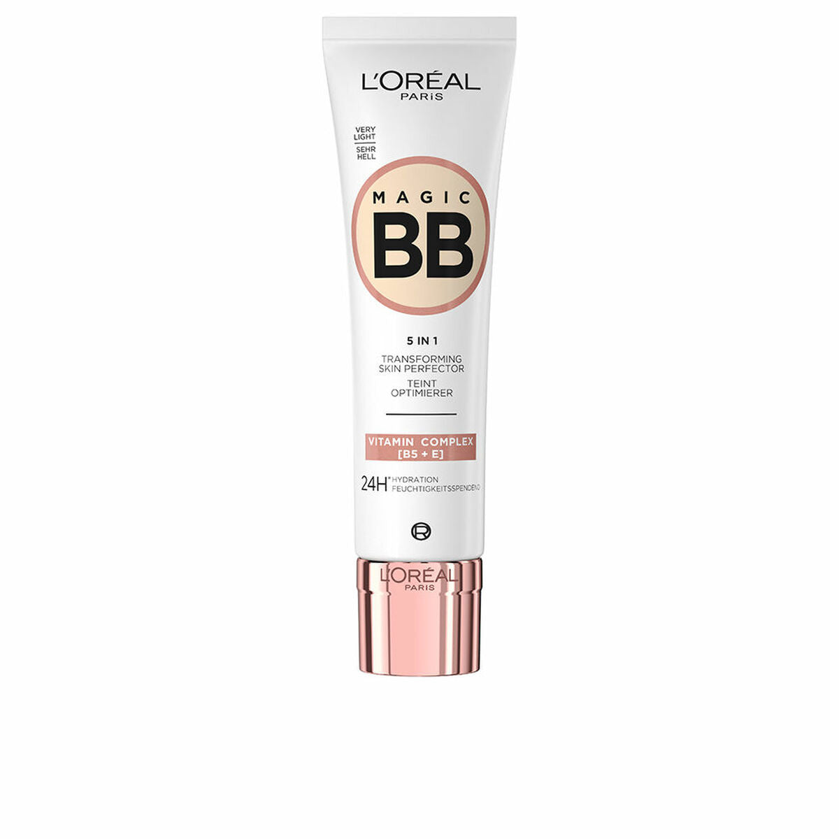 Feuchtigkeitsspendende Creme mit Farbe L'Oreal Make Up Magic Bb Light Tone Spf 10 30 ml (30 ml)-0