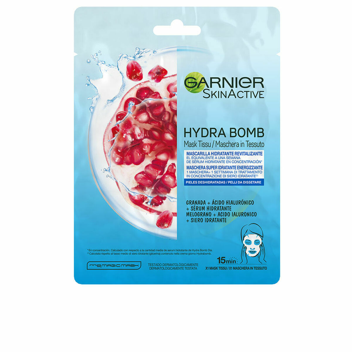 Facial Mask Garnier Skinactive Hydrabomb-0