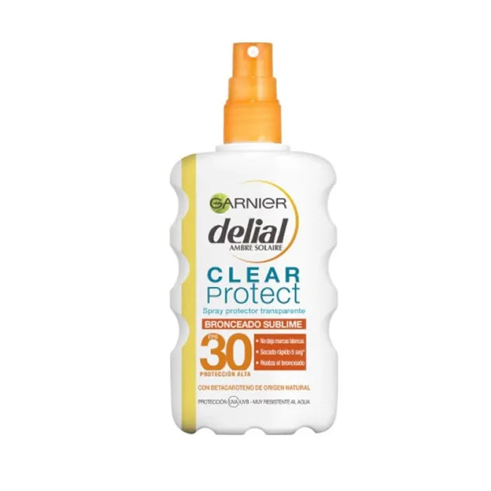 Delial Clear Protect Transparent Protective spray Spf30 200 ml