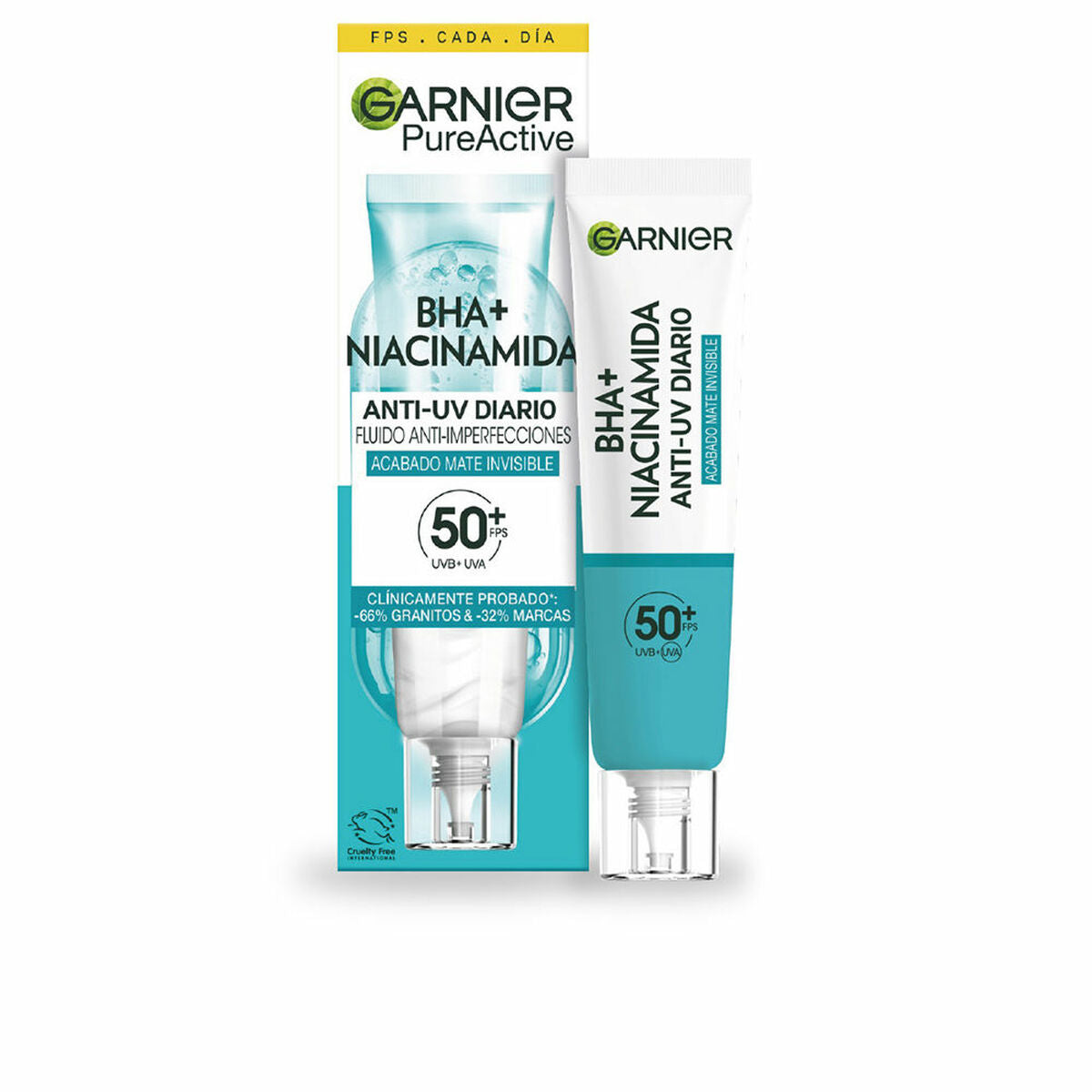 Crème de Jour Garnier PURE ACTIVE 40 ml-0