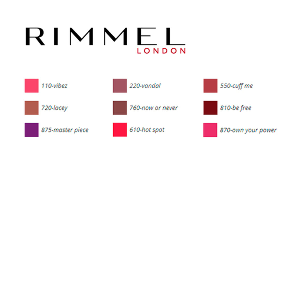 Lipliner-Stift Lip Art Graphic Rimmel London-1