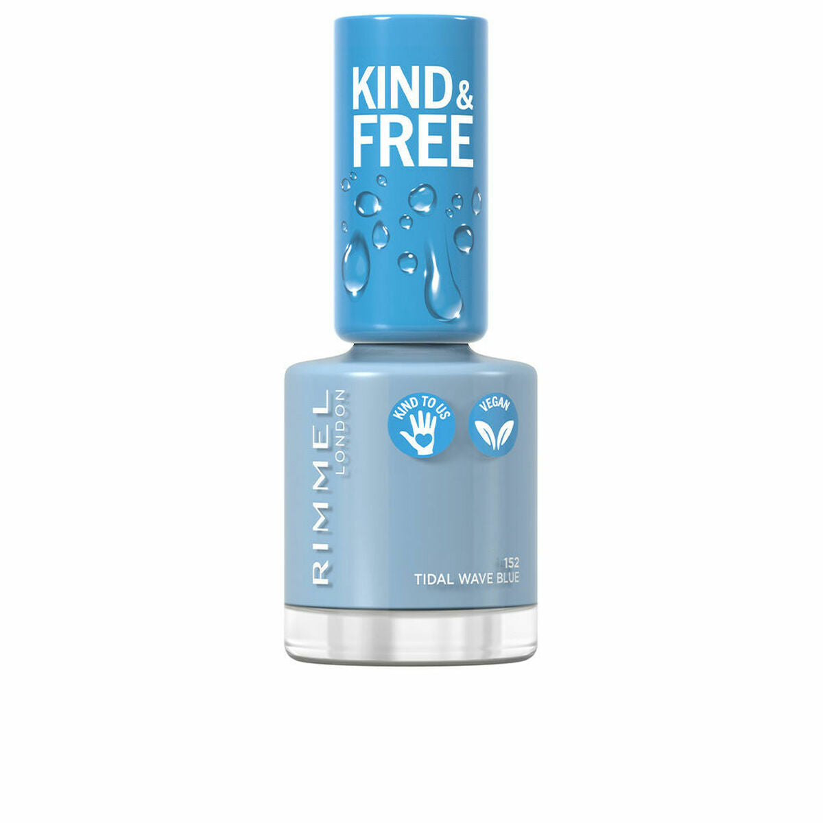 Nagellack Rimmel London Kind & Free 152-flut blau (8 ml)-0