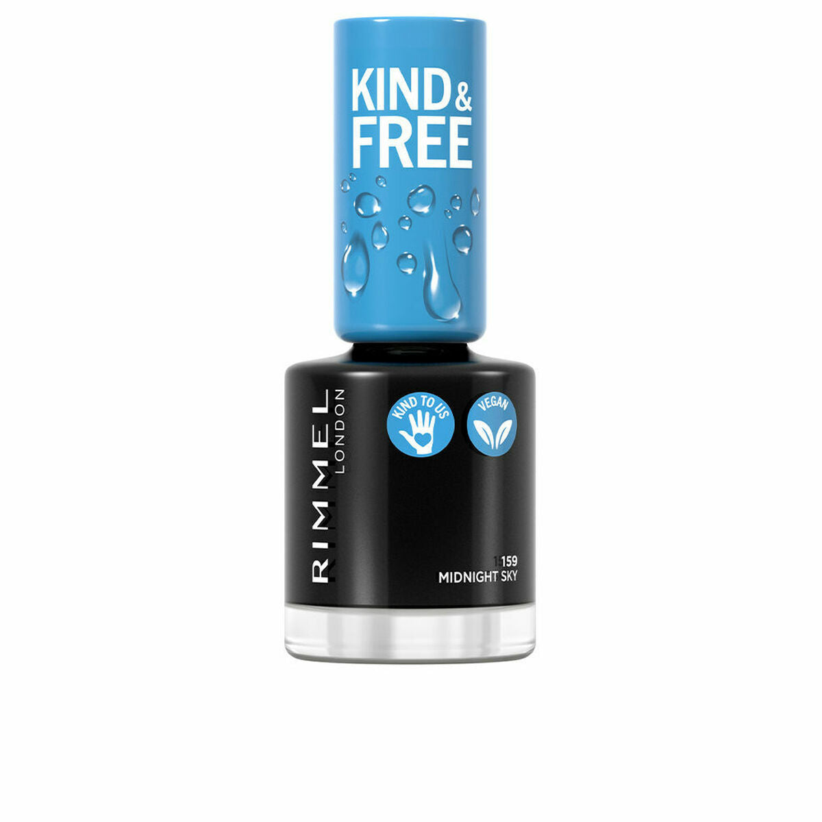 Nagellack Rimmel London Kind & Free 159-midnight sky (8 ml)-0