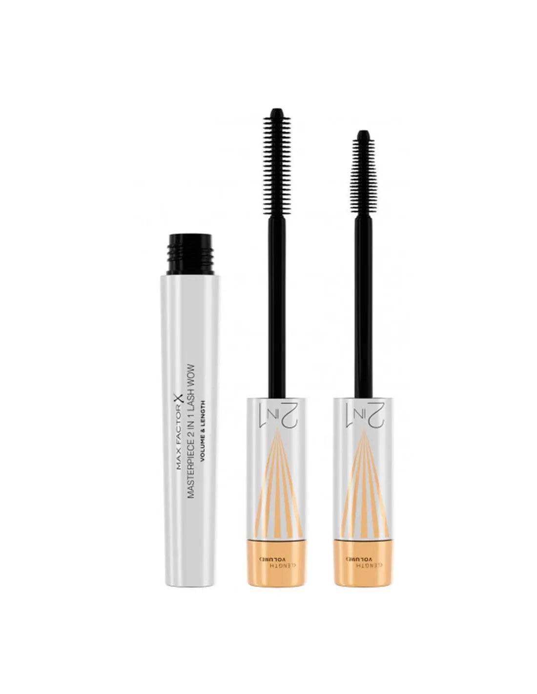 Max Factor Masterpiece 2 In 1 Lash Wow Volume e Length 001-Black 7 ml