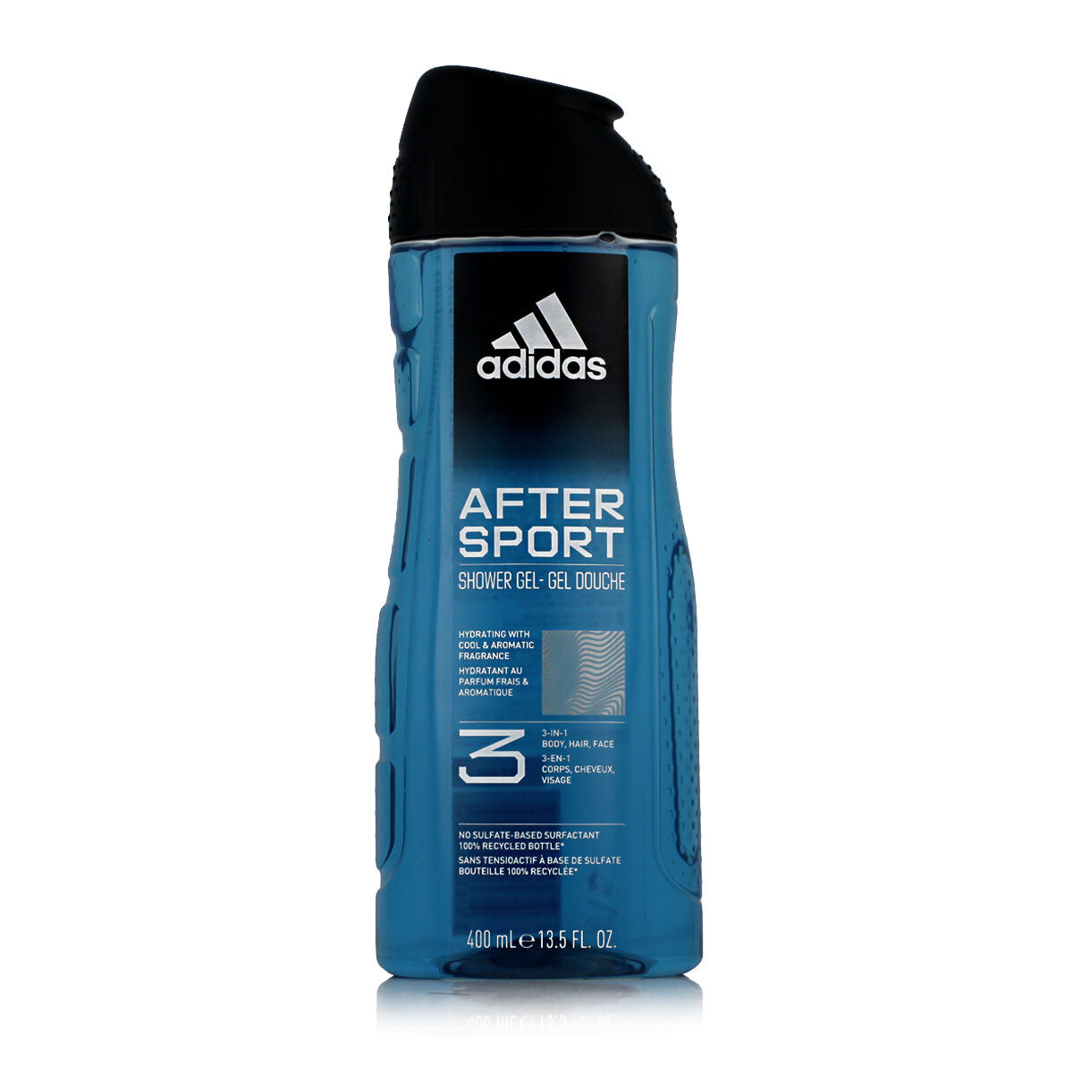 Duschgel Adidas AFTER SPORT 400 ml 3-in-1-0