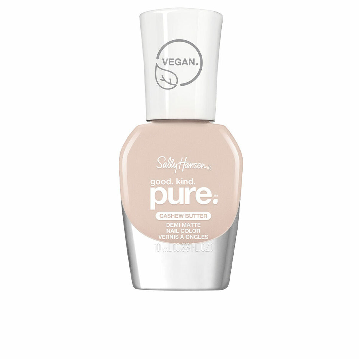 Nagellack Sally Hansen Good.Kind.Pure Semi-matte Nº 030-Cashewbutter (10 ml)-0