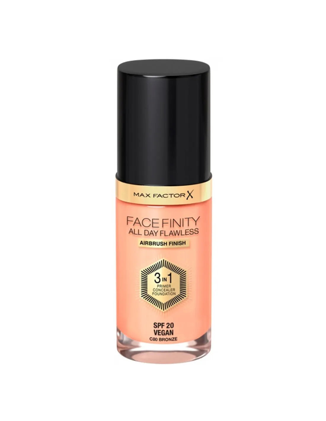 Max Factor Facefinity 3in1 primer, correttore e fondotinta 80-Bronze 30 ml
