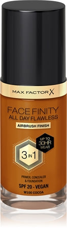 Max Factor Facefinity All Day Flawless 3 In 1 fondotinta 100-Cocoa 30 ml