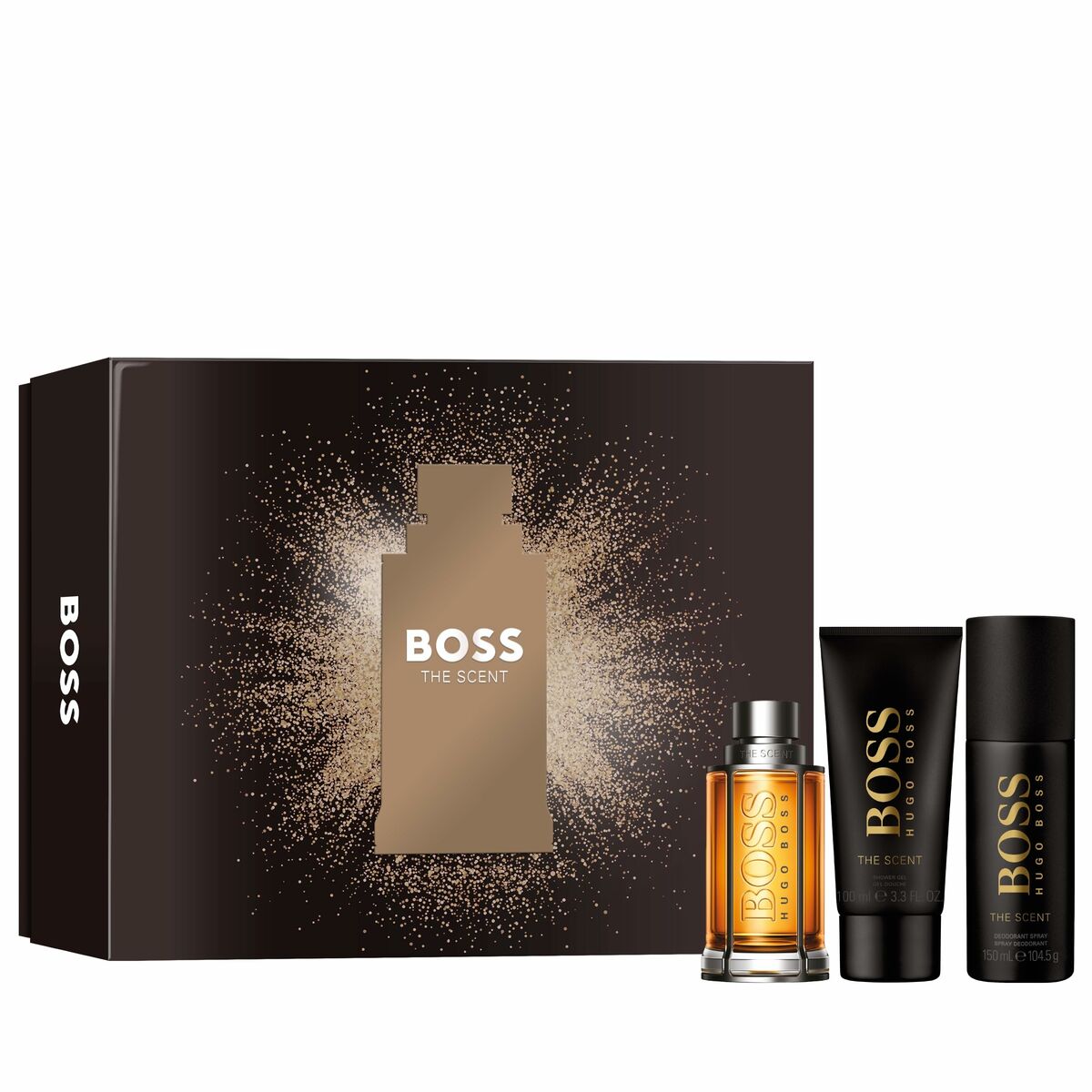 Set profumo da uomo Hugo Boss Boss The Scent For Him 3 pezzi-0
